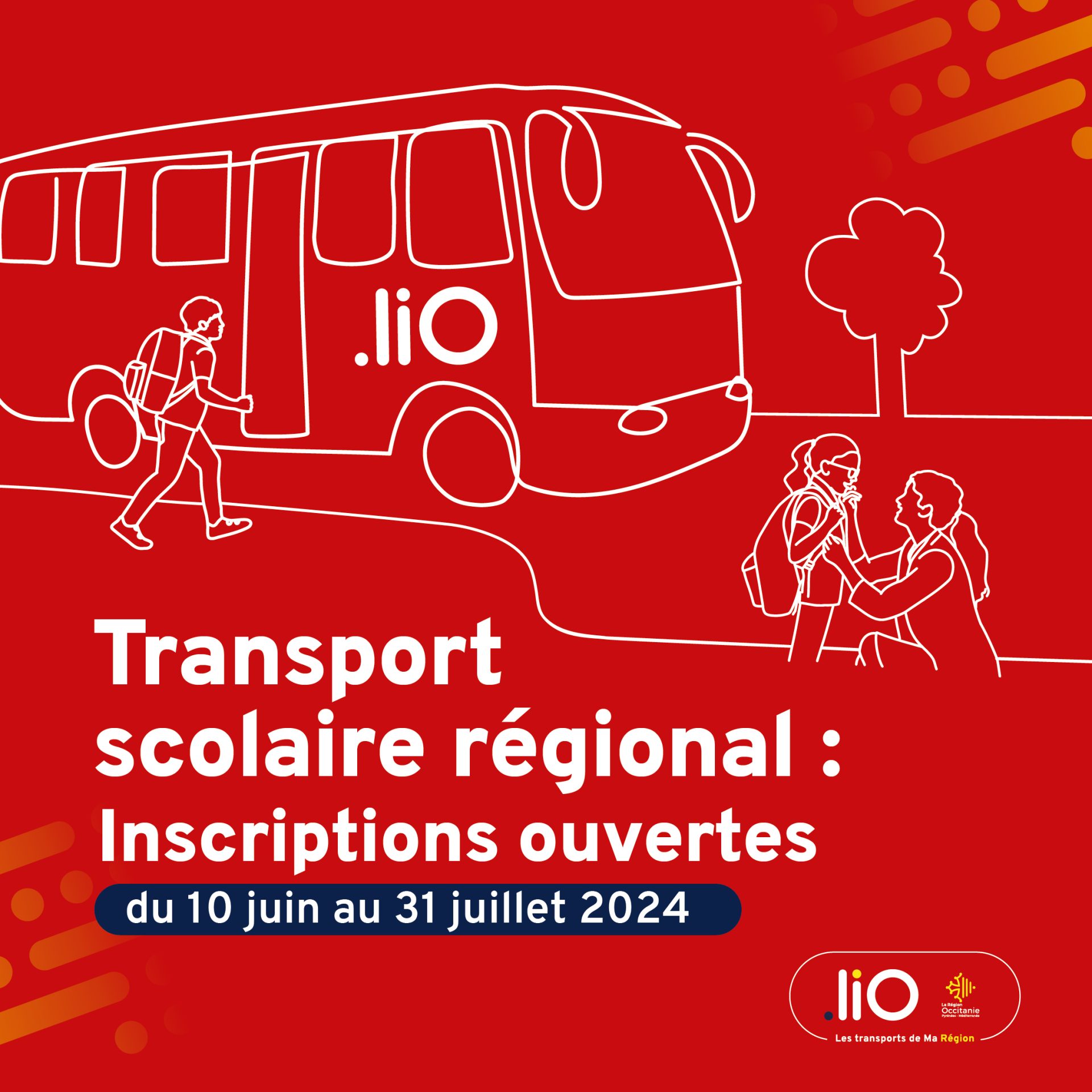Lire la suite à propos de l’article Transport scolaire régional : inscriptions du 10 juin au 31 juillet 2024